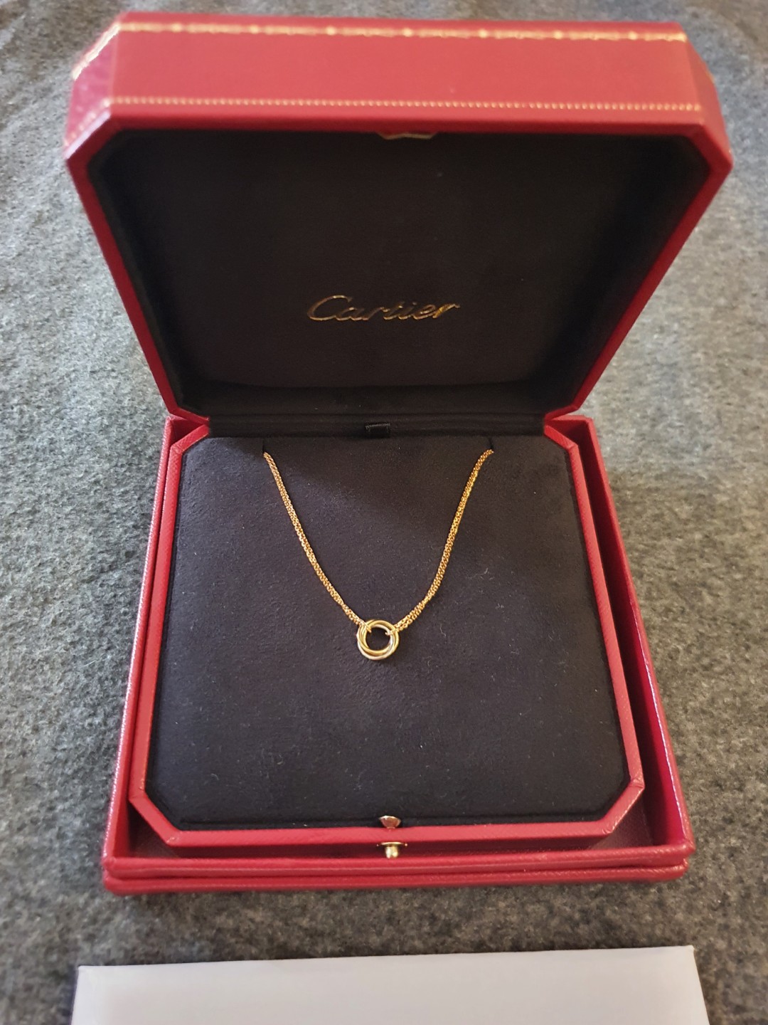 Cartier trinity necklace price top