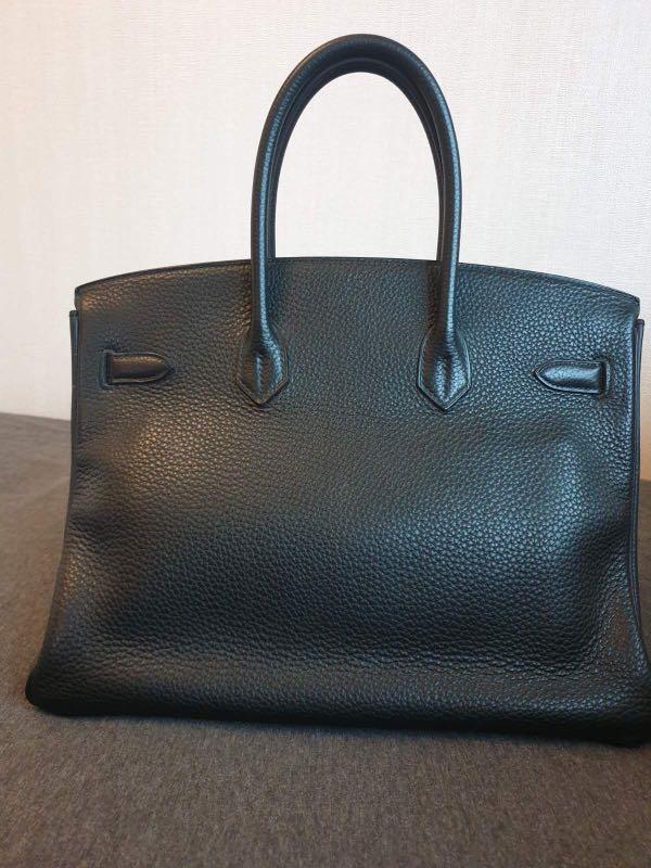 hermes bag gray