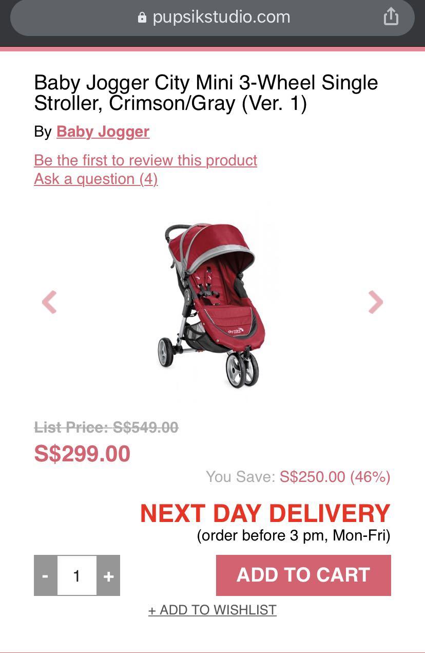 baby jogger mini 3