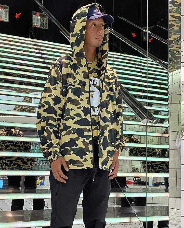 Camo hoodie jacket