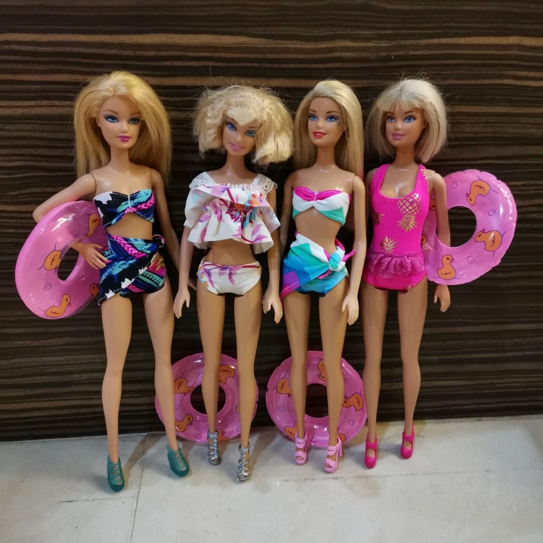 Barbie clearance swimming dress