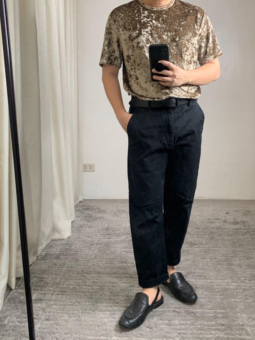 black chinos men's style