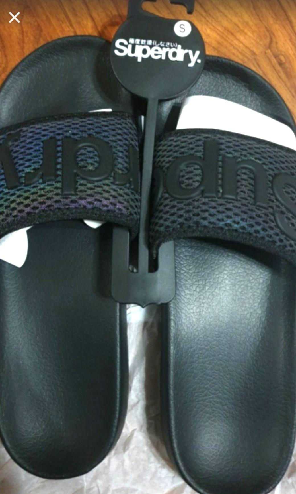 superdry mens slides