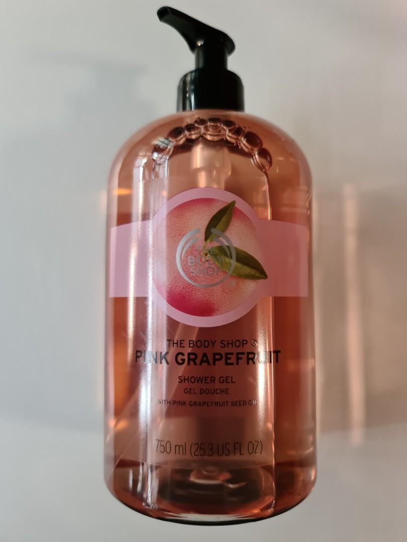 BN The Body Shop Jumbo Pink Grapefruit Shower Gel 750ml, Beauty