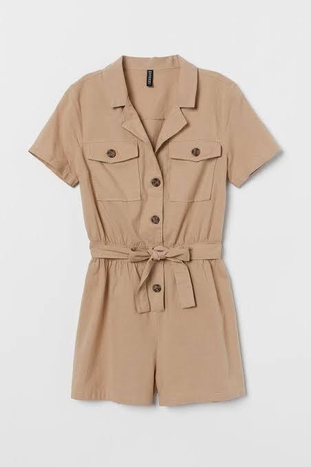 BNEW h m utility jumpsuit romper Women s Fashion Dresses Sets