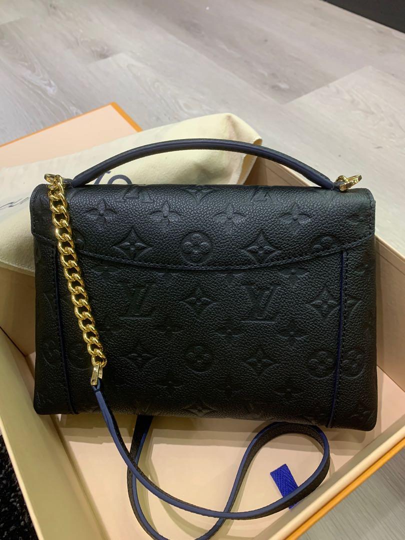 💕BNIB💕Louis Vuitton Blanche BB Noir Empriente Bag