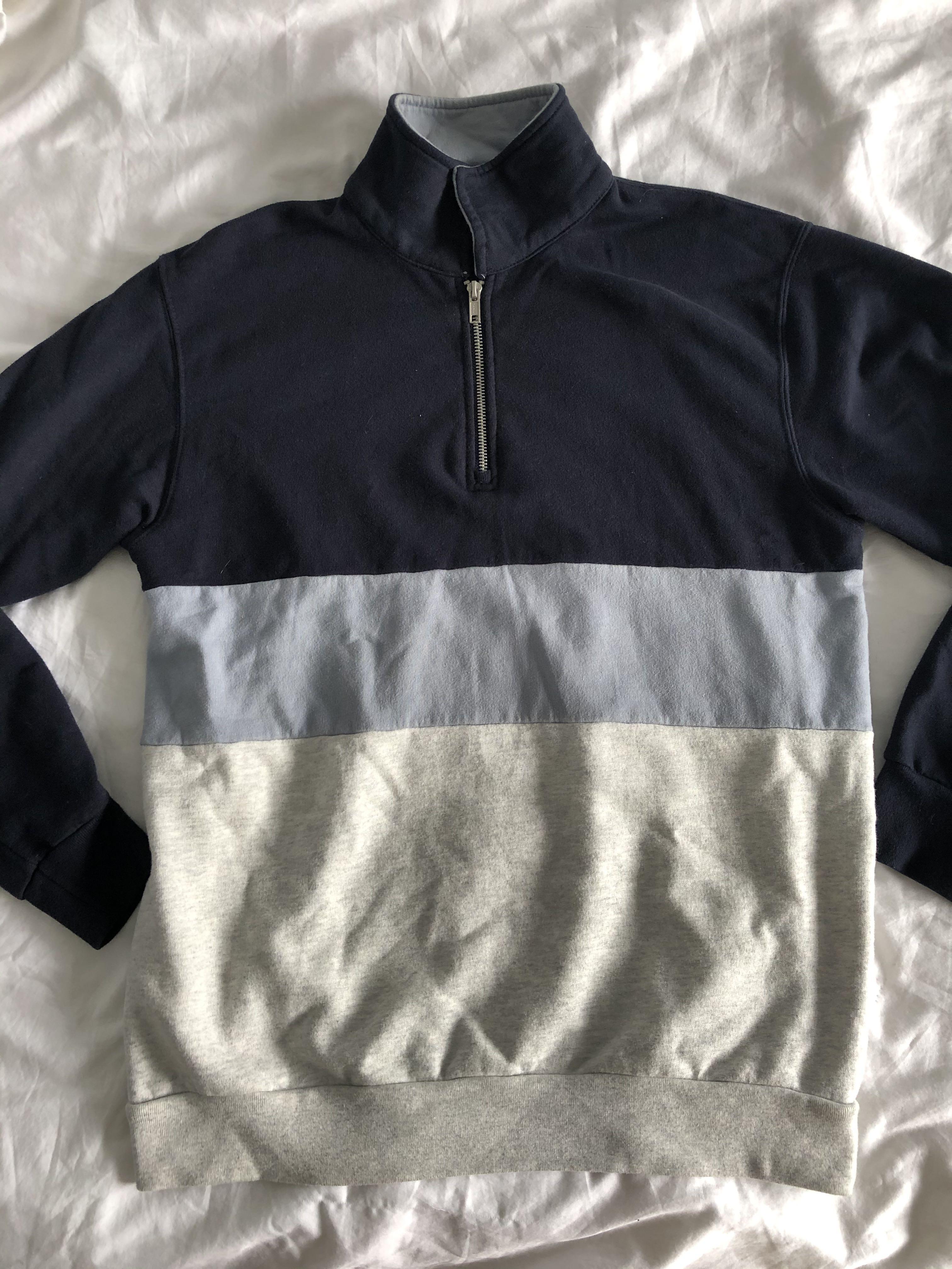 brandy melville isabella half zip sweatshirt Women s Fashion