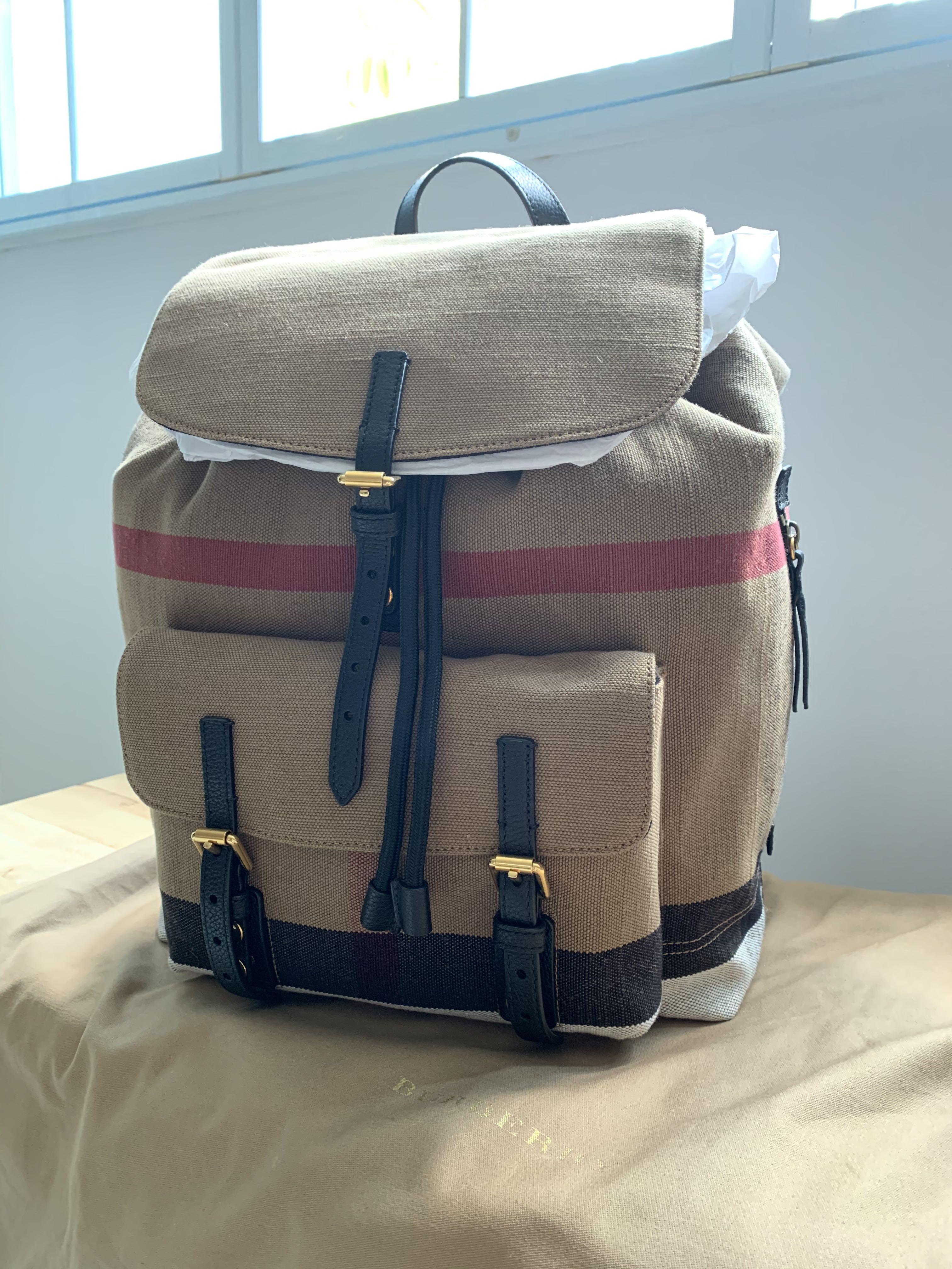 burberry backpack womens