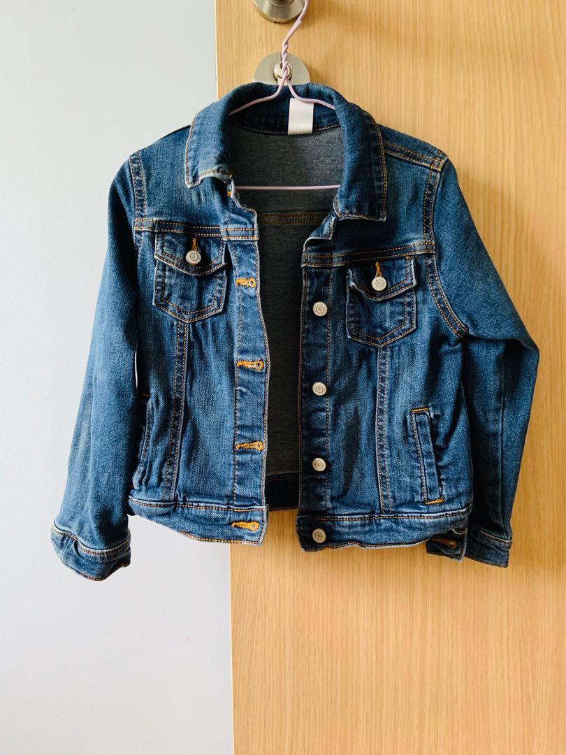 carters denim jacket girl