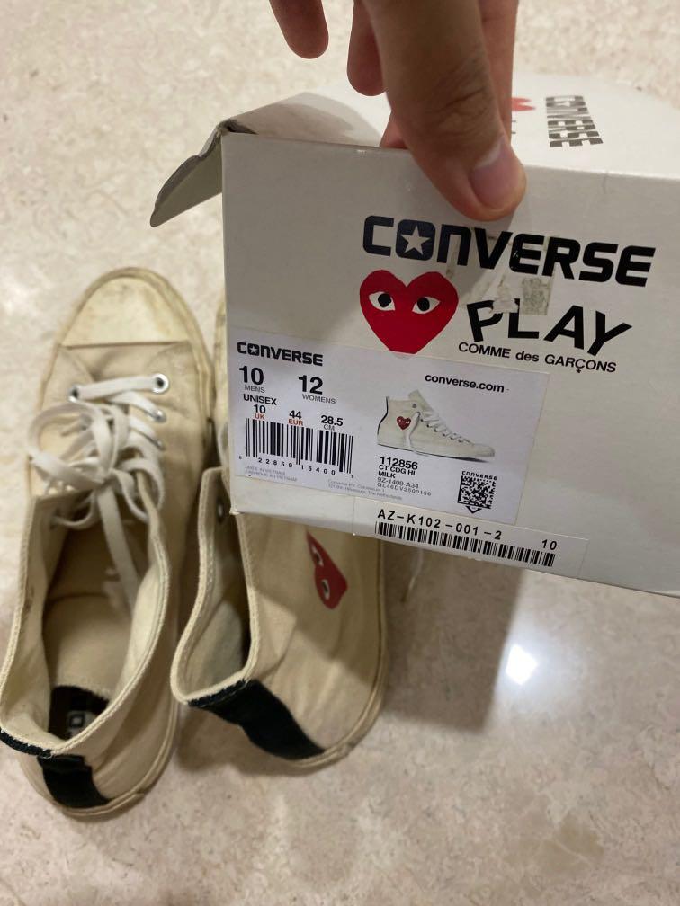 Size 12 cdg converse online