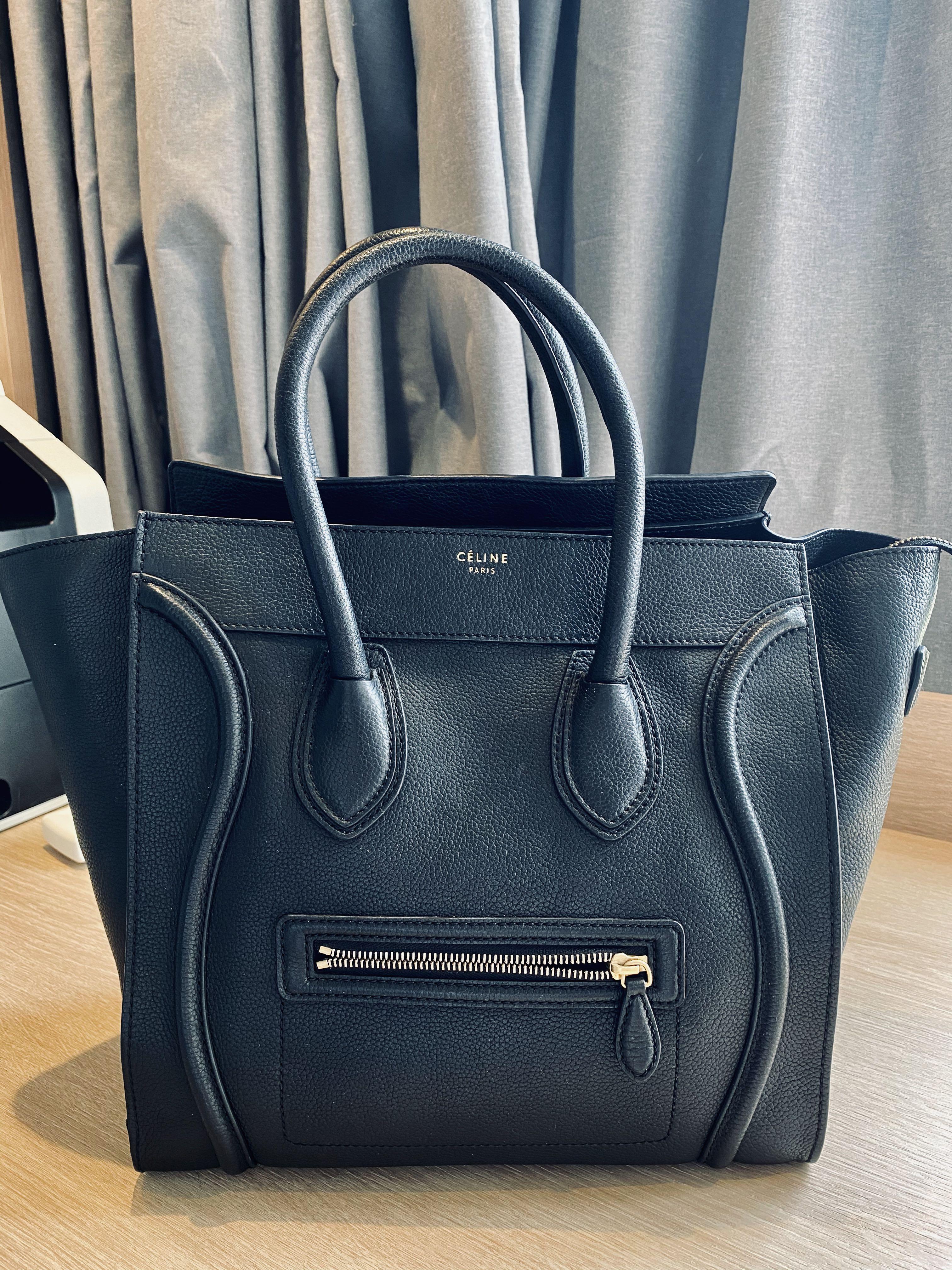 Celine Luggage Mini Black