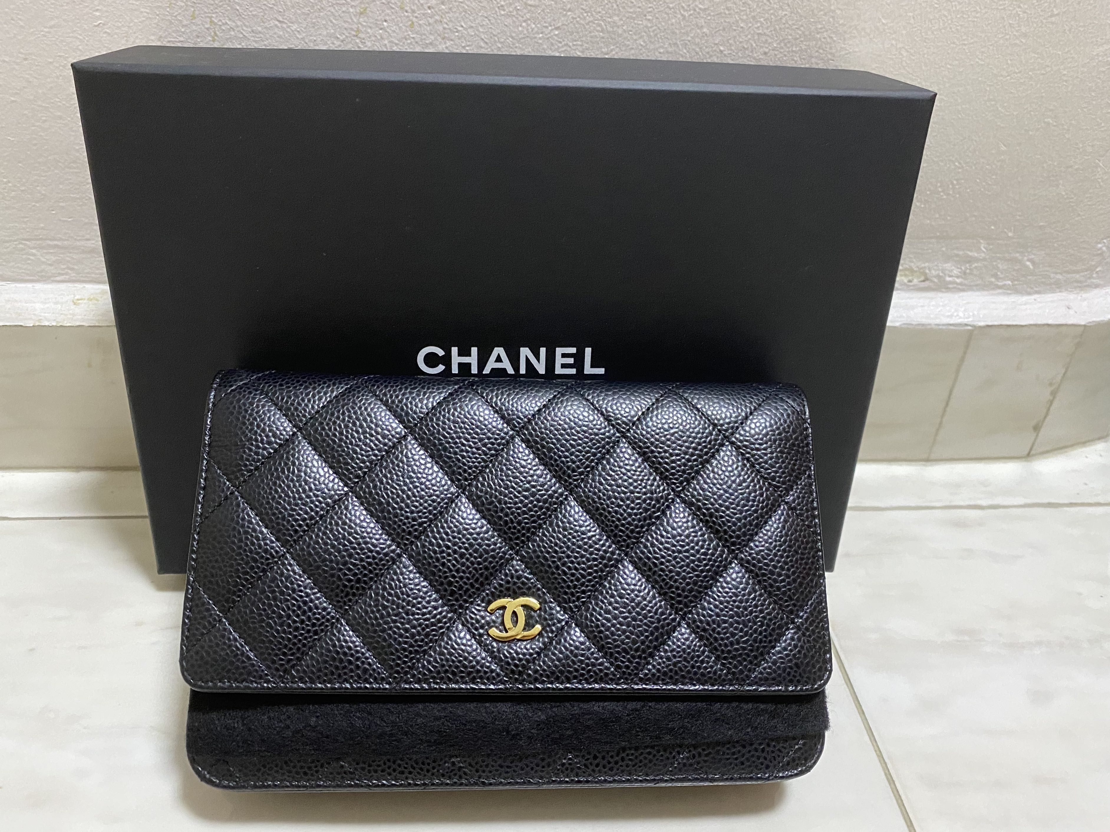 Chanel Classic WOC, Luxury, Bags & Wallets on Carousell