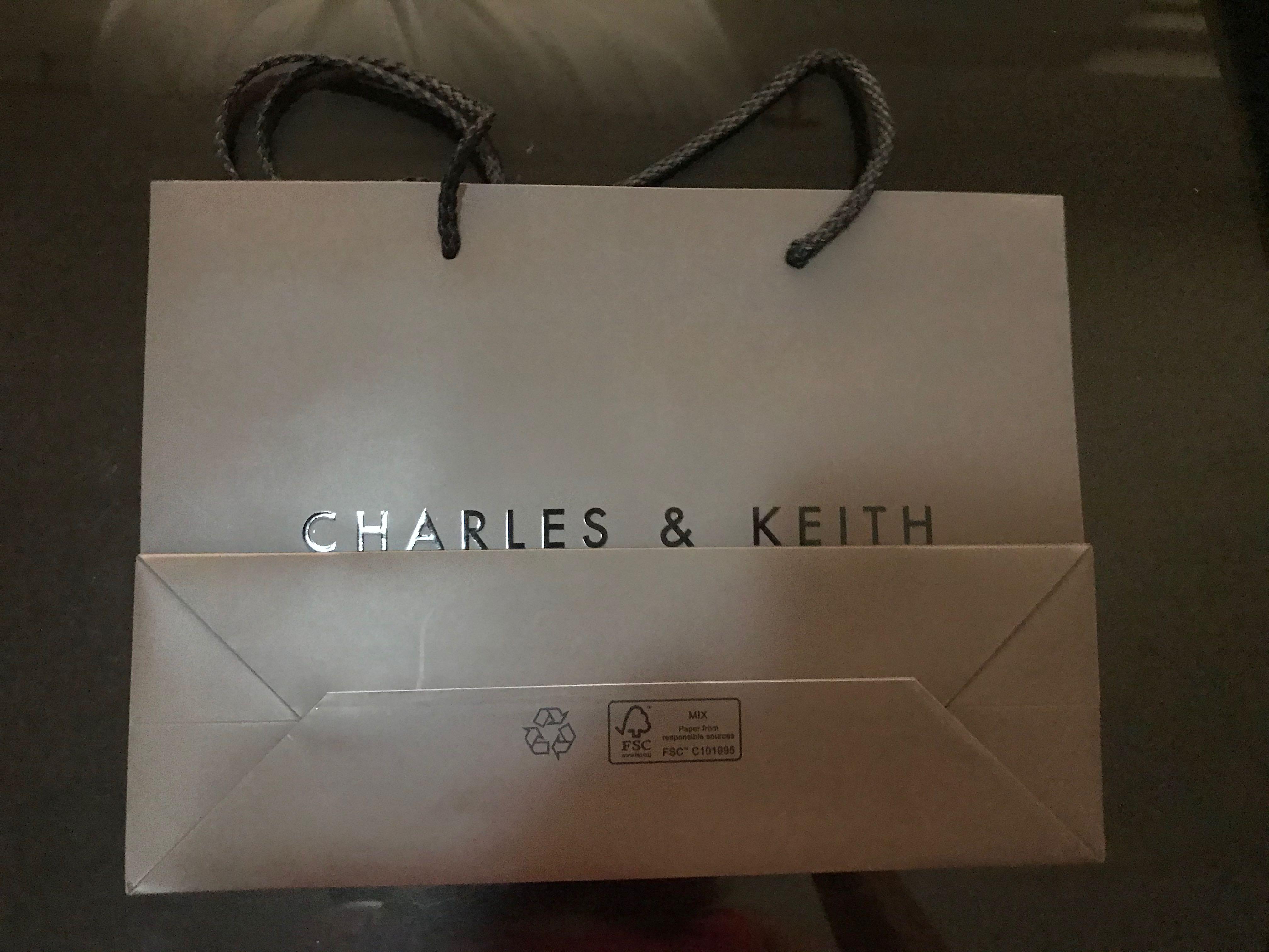Charles keith discount paper bag