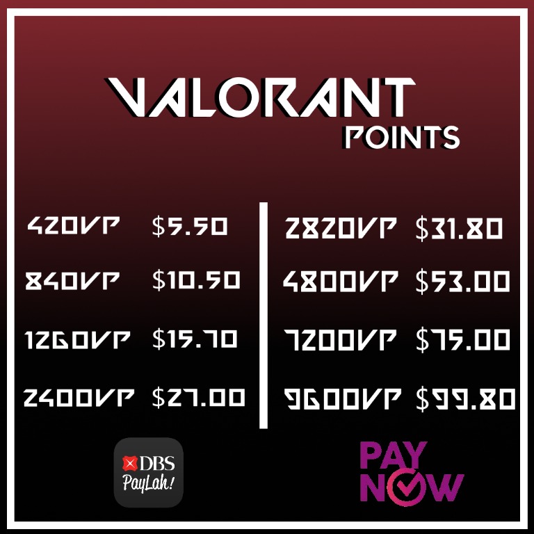 Cheapest Valorant Points Top Up Video Gaming Gaming Accessories Game Gift Cards Accounts On Carousell