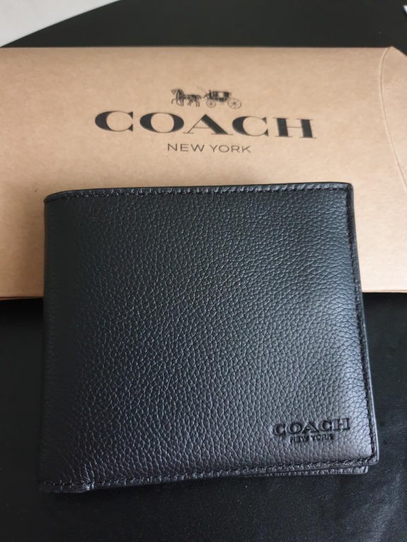 Coach new york mens wallet clearance price