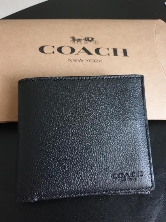 Coach new york mens wallet price hot sale