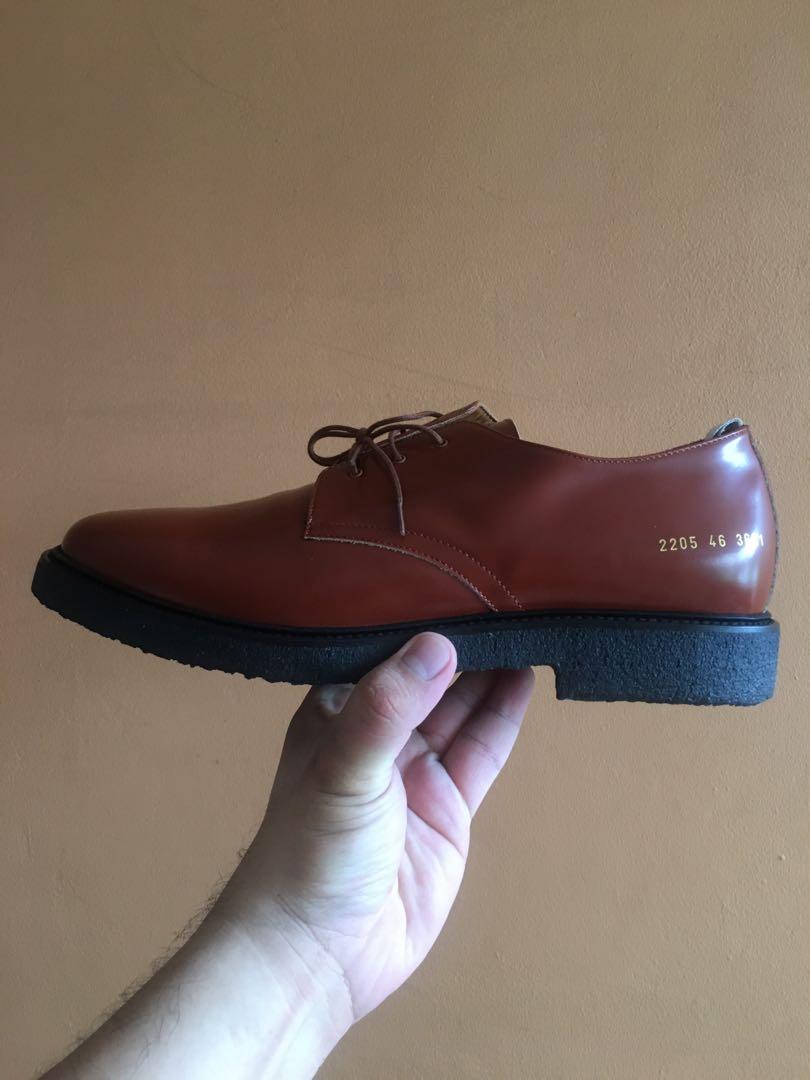 Common projects cadet leather derby shoes shop