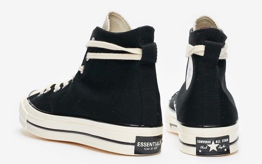 Converse x FOG ESSENTIAL Chuck 70 Hi Black Men s Fashion Footwear Sneakers on Carousell