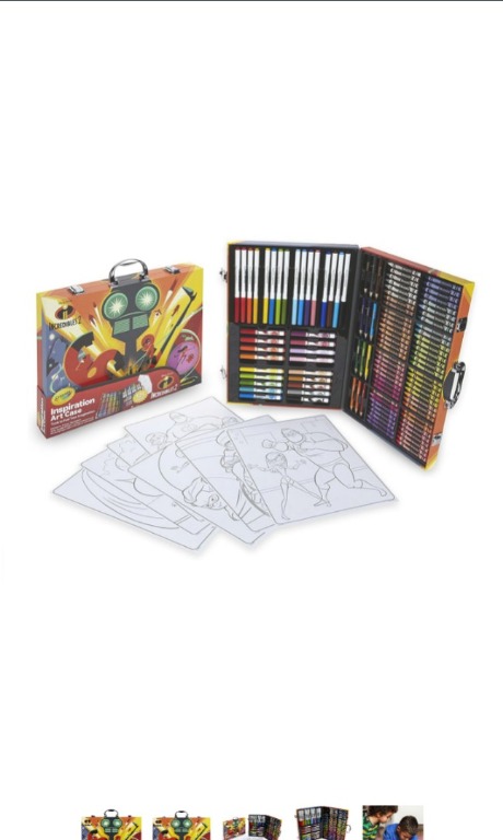 Crayola Incredibles 2 Inspiration Art Case