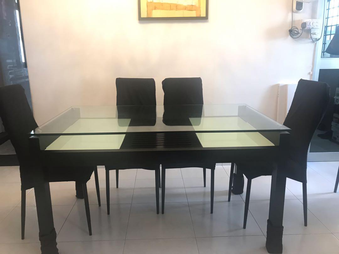 Dining Table Set Furniture Tables Chairs On Carousell