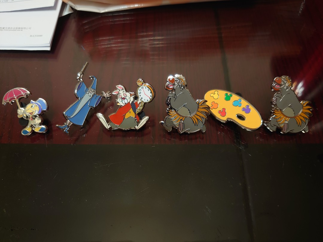 Disney Ink Paint Mystery Pin Collection Ç©å· Éæ²é¡ Å¶ä» Carousell