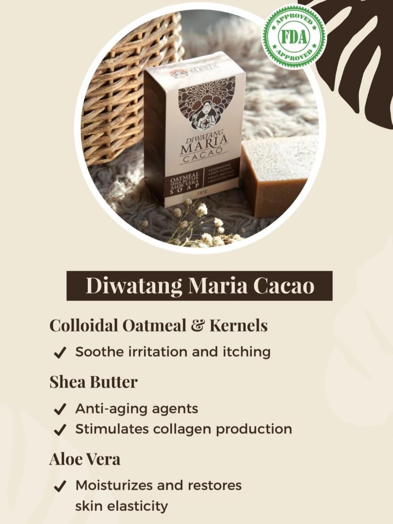 Diwatang Maria Soaps - All Variants (Category: Bath) located in Muntinlupa City. Submitted by sashaloves (Listing ID 1025721546, Image 2). Description: Enjoy the goodness of nature in every bath with our #DiwatangMaria soaps and achieve that healthy, glowing skin! ❤.