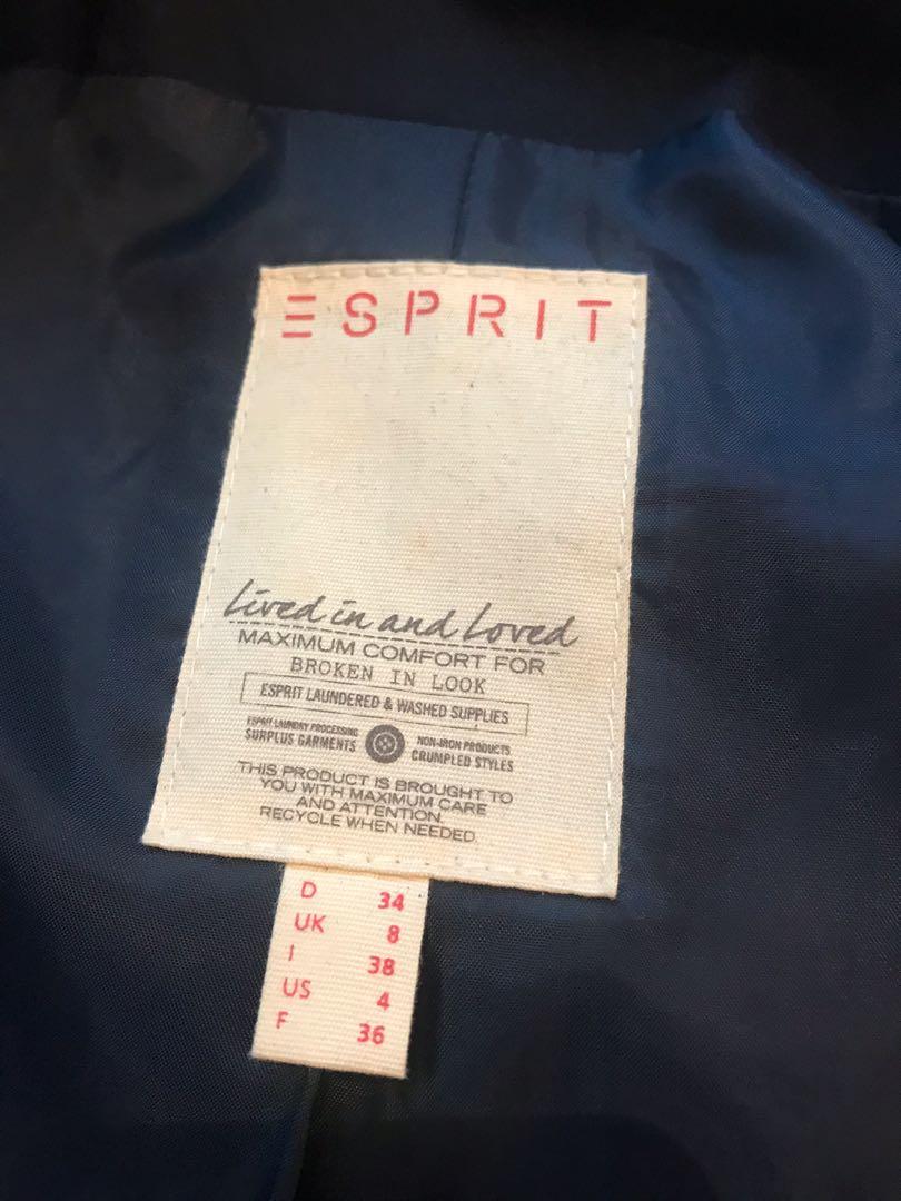 ESPRIT Long Tweed Jacket, Women's Fashion, Coats, Jackets and Outerwear
