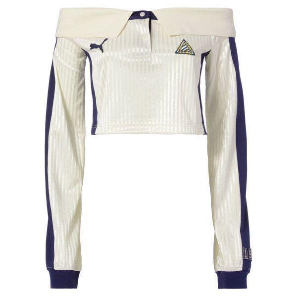 Puma off the shoulder top new arrivals