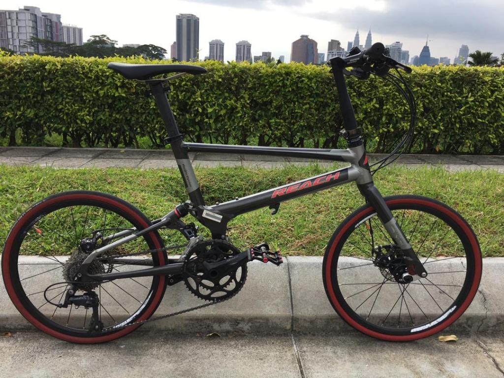 pacific carbon folding bike