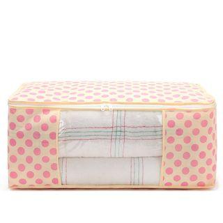 Foreign trade polka dot blankets clothes storage bag