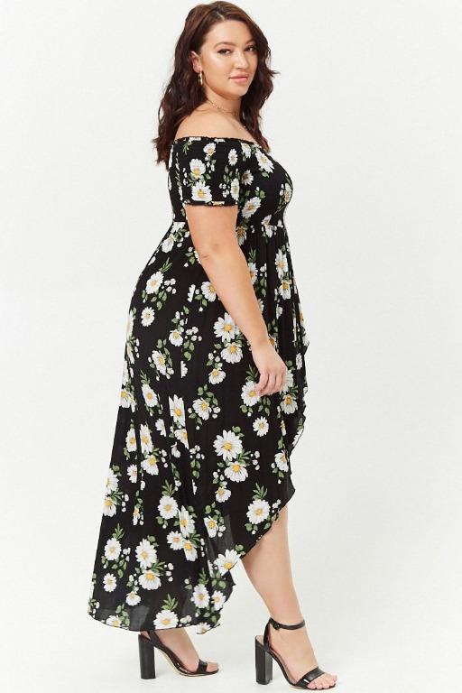 Daisy print dress forever 21 cheap