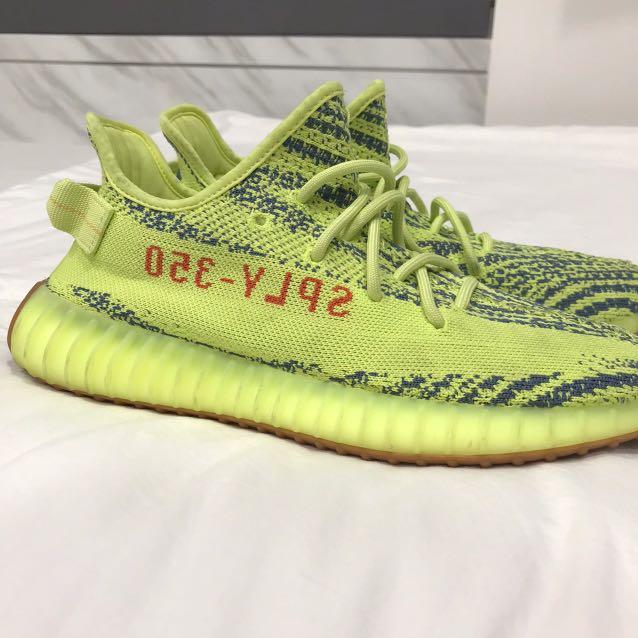 Frozen yellow sales yeezy raffle