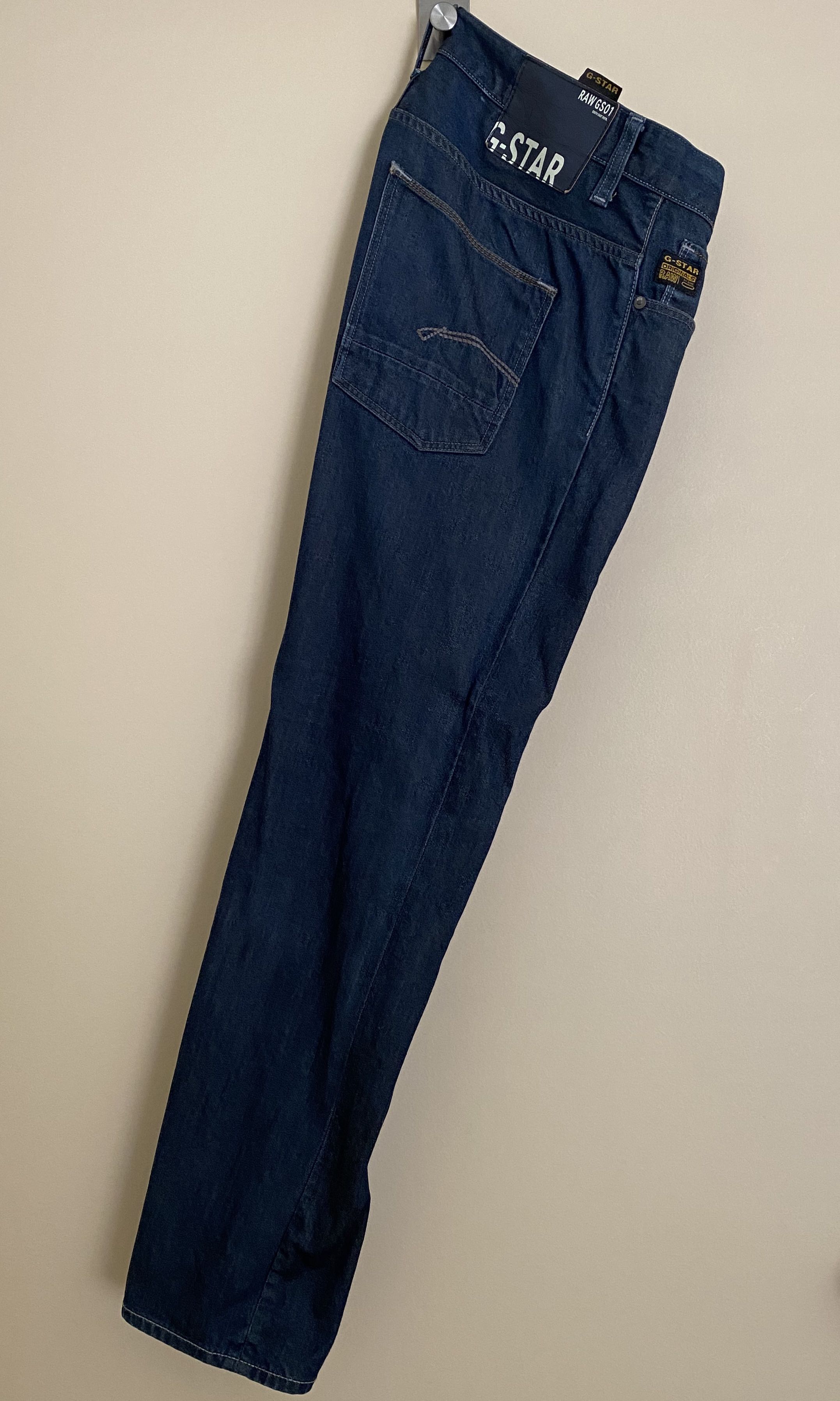 G-Star GS01 Slim Fit Blue Jeans (Men 