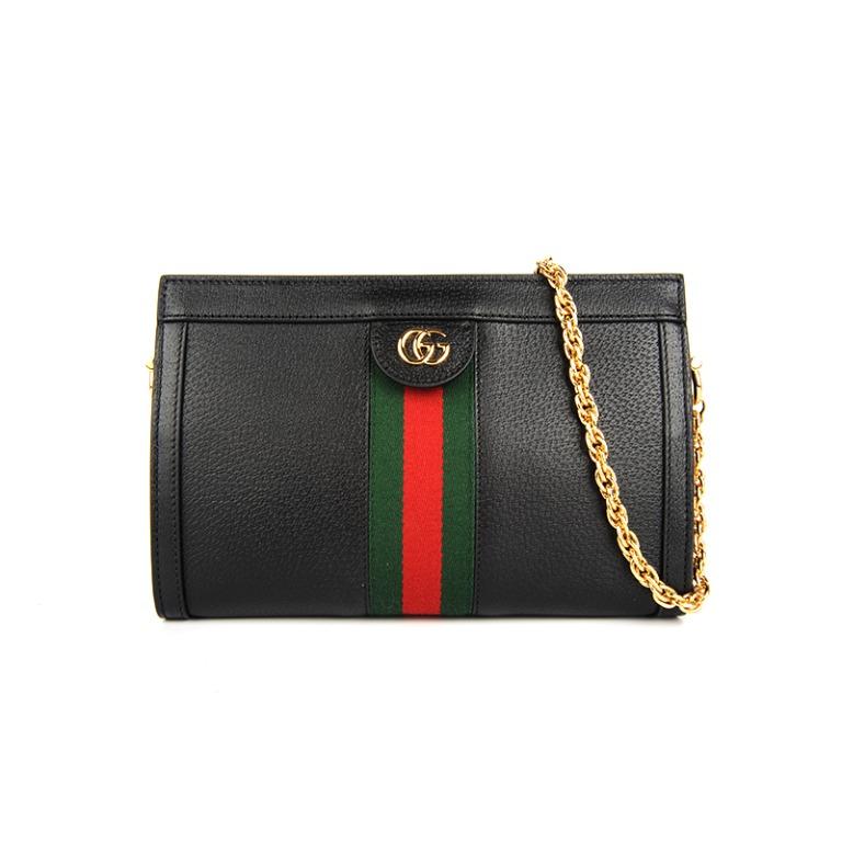 ophidia small shoulder bag black