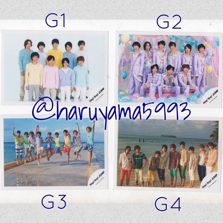 Hey Say Jump Group And Individual Shop Photos J Pop On Carousell