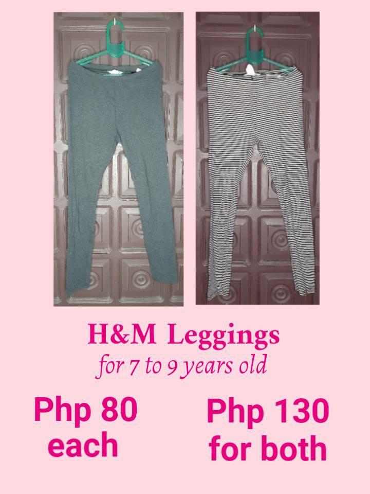 h and m girls leggings