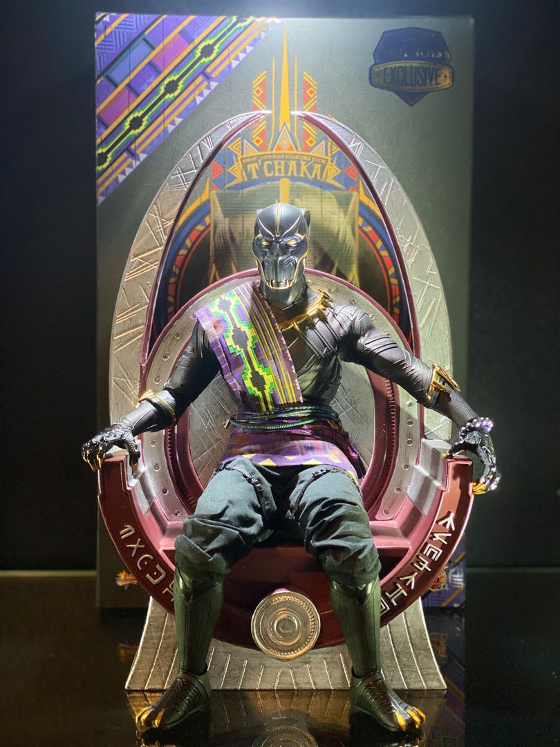 Hot toys black panther throne deals
