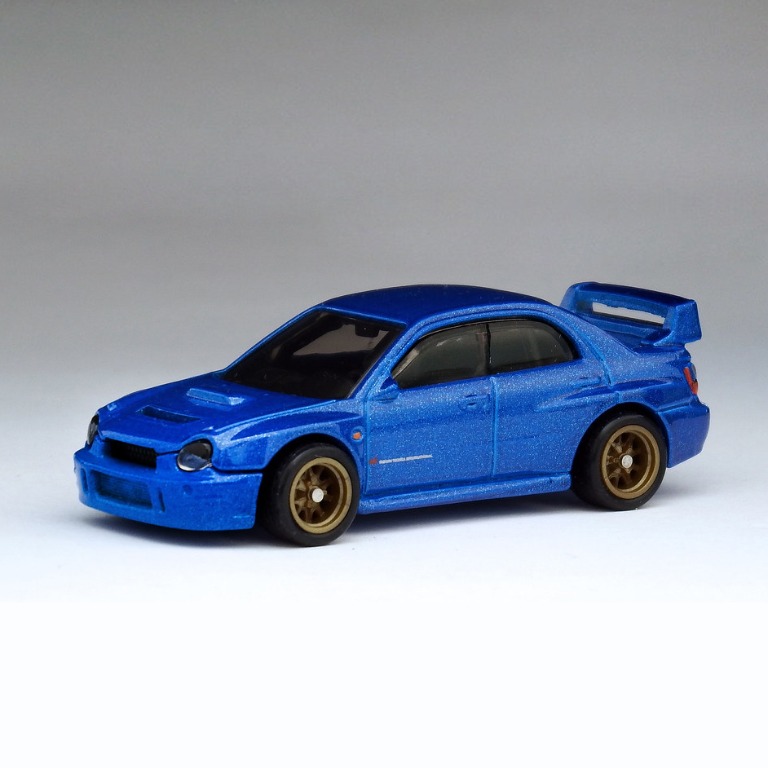 Carded MISB Hot Wheels Cars & Donuts Subaru Impreza WRX STI Bug Eye