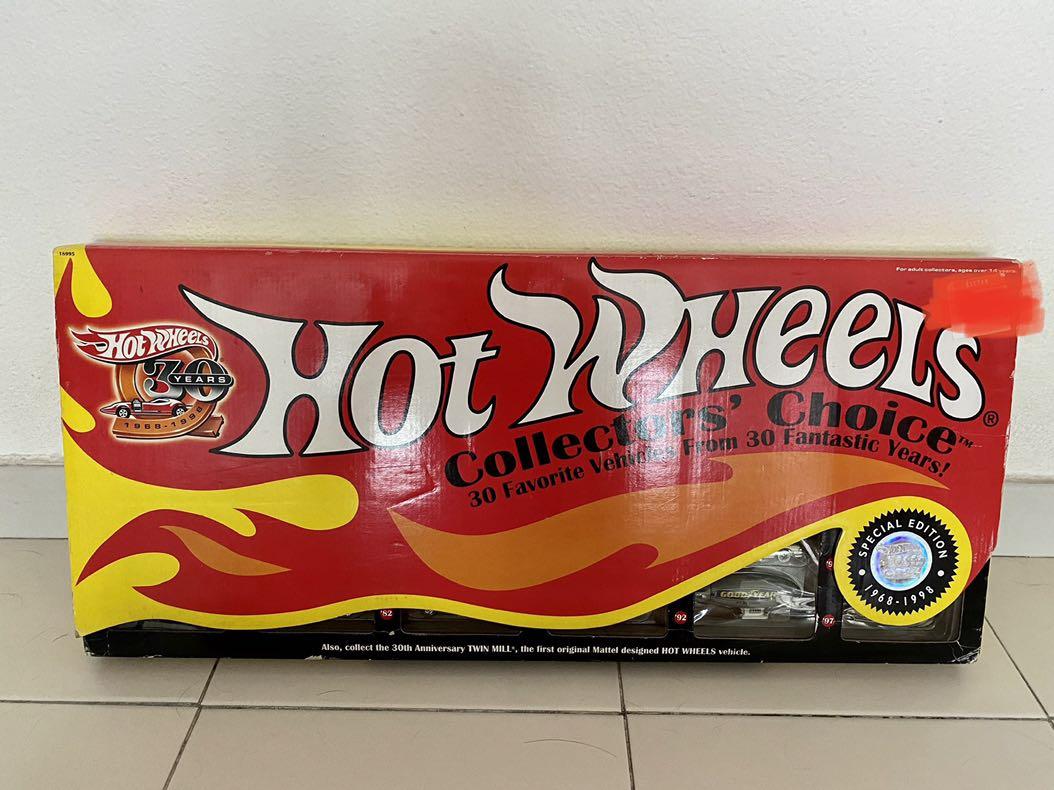 hot wheels 30th anniversary collector's choice