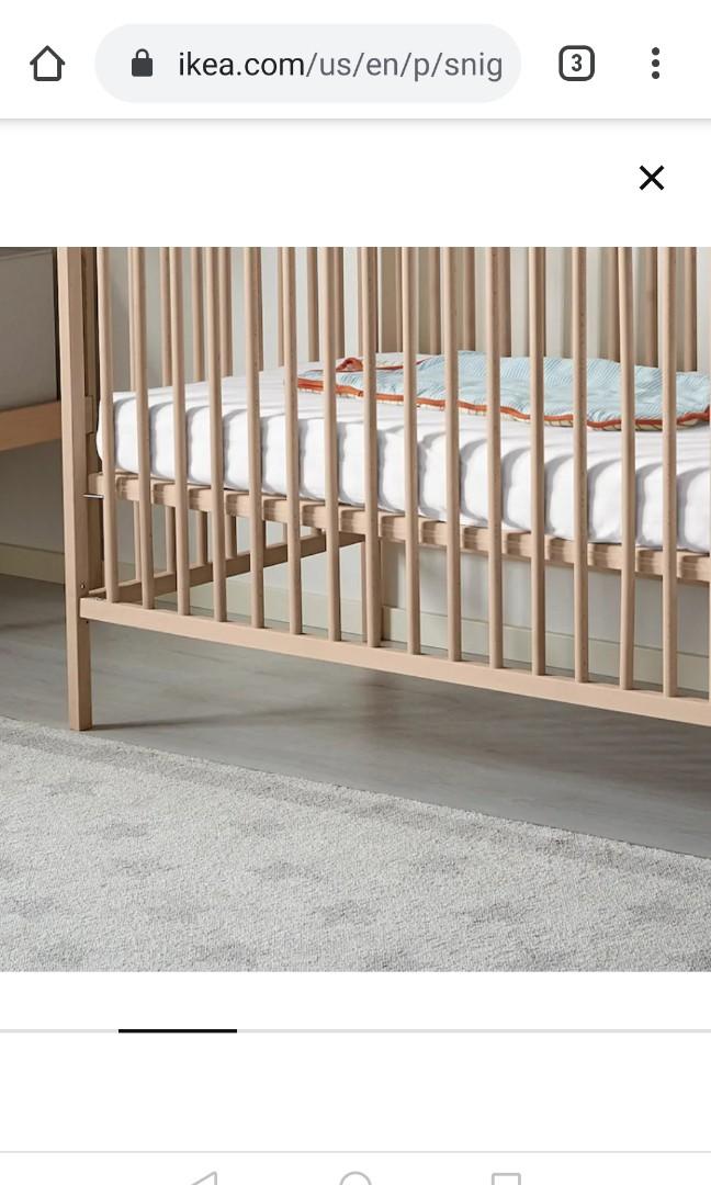 Ikea Sniglar crib, Babies & Kids, Baby Nursery & Kids Furniture