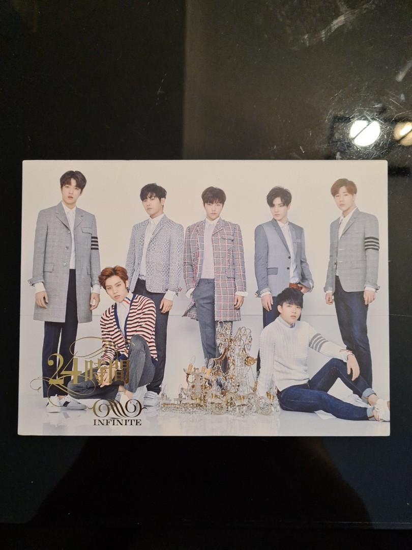 INFINITE '24 Hours' Japanese Single Album Limited Edition CD + DVD, Hobbies   Toys, Collectibles  Memorabilia, Fan Merchandise on Carousell