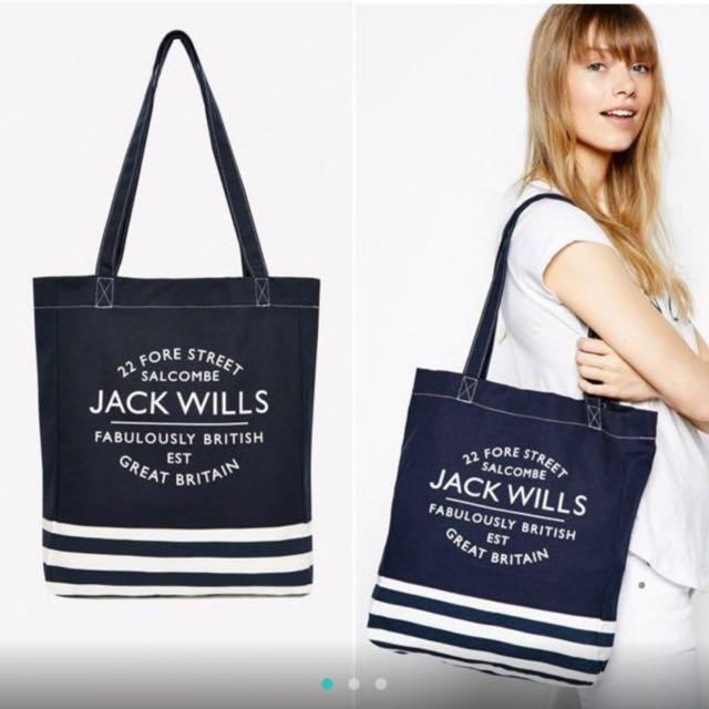 Jack wills clearance tote bag