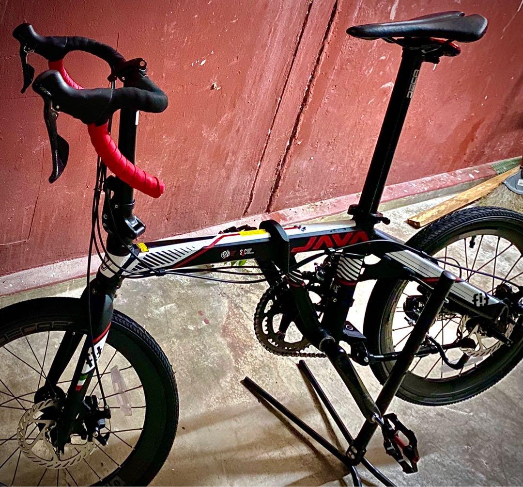 dropbar folding bike