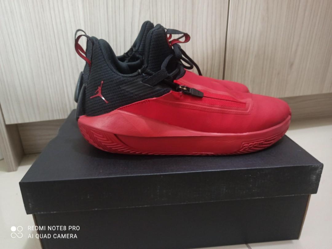 Jordan jumpman hustle red new arrivals