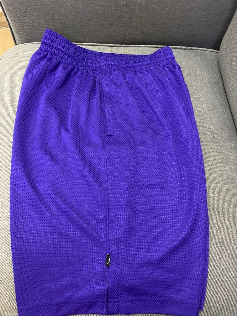 purple jordan basketball shorts