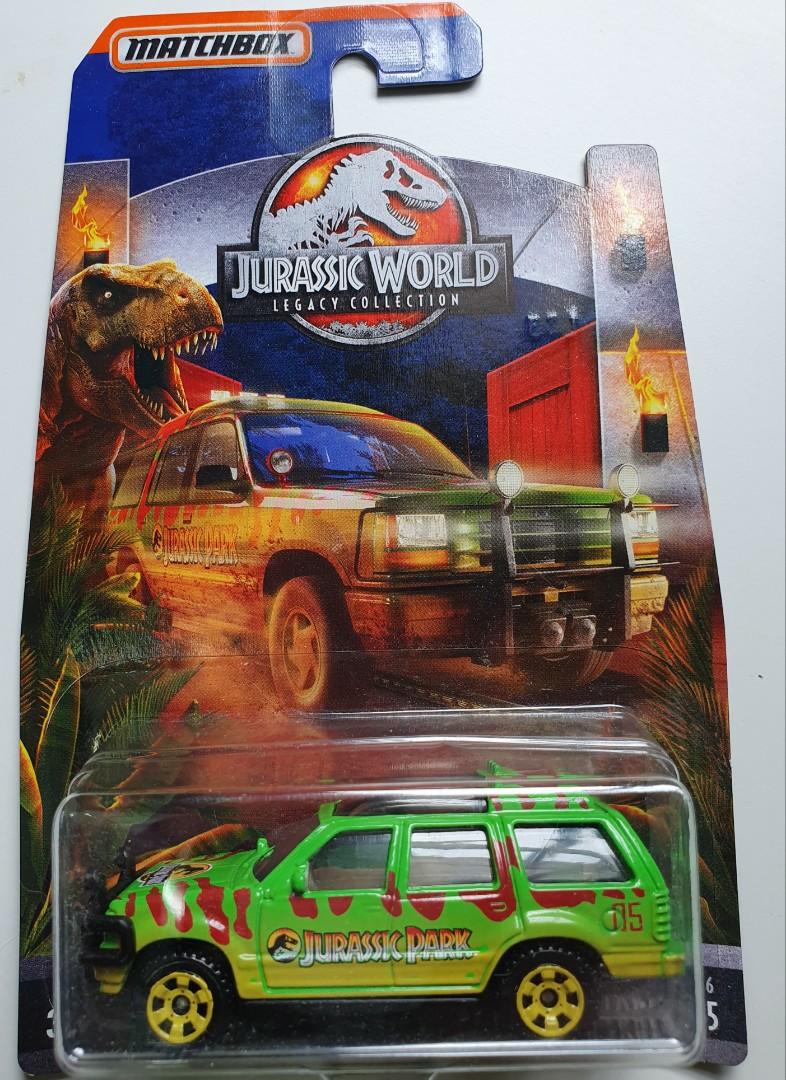 jurassic park ford explorer diecast