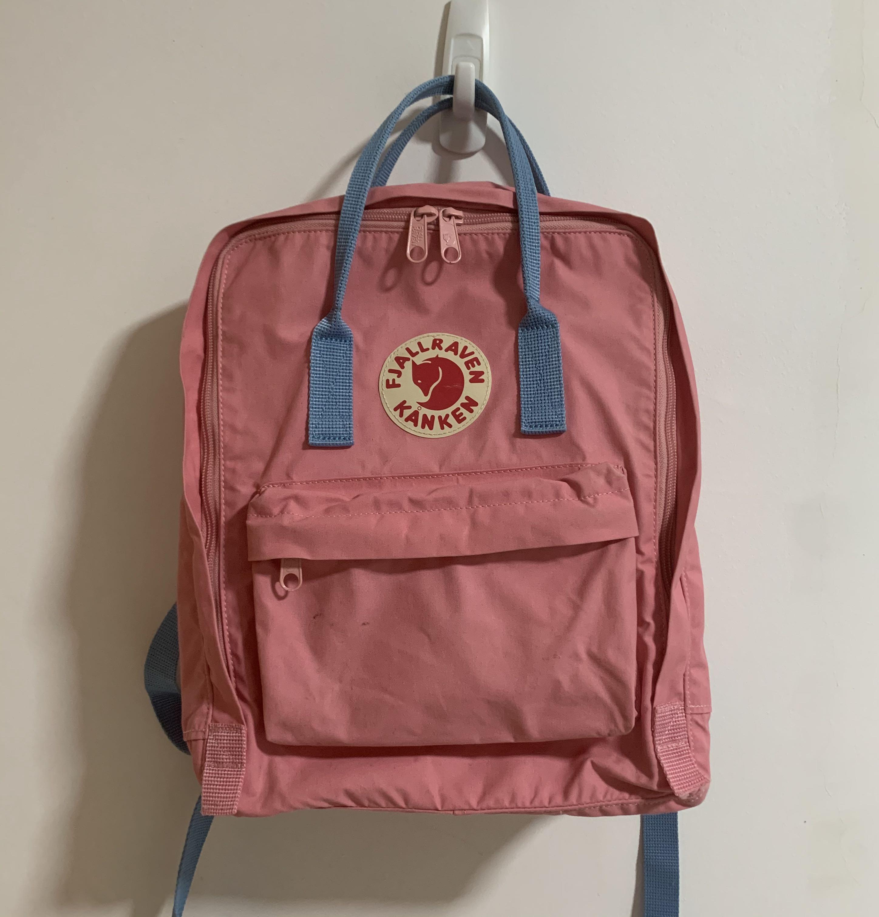 kanken pink blue