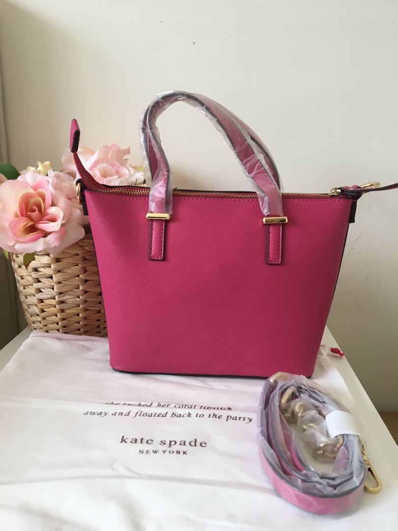 Kate Spade handbag and crossbody bag with dust bag / 28cm x 18.5cm x 8.5cm