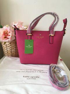 Kate Spade handbag and crossbody bag with dust bag / 28cm x 18.5cm x 8.5cm