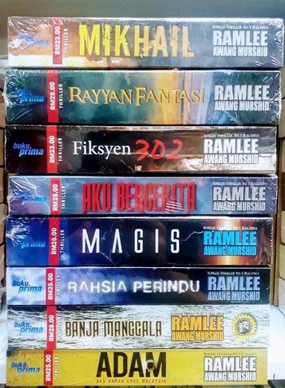 Koleksi Novel Oleh Ramlee Awang Murshid Ram Books Stationery Fiction On Carousell